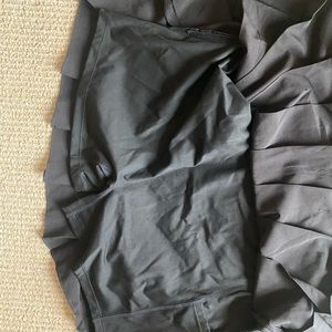 Halara black pleated skirt/skort size L